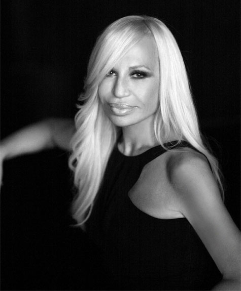 Donatella Versace launches her new Perfume, Versace, exclusively