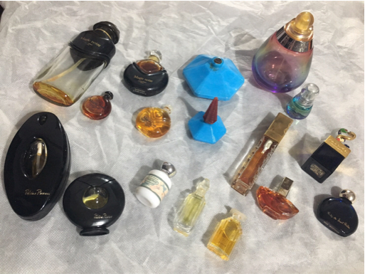 Perfume samples miniatures and full size collection 2015 ( missing